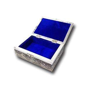 Silbrige Schatulle Deinparadies.ch bei Deinparadies.ch