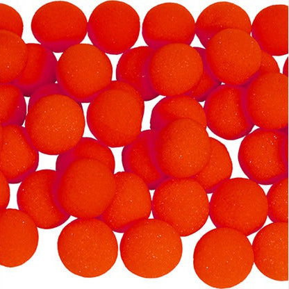Schwammbälle 50er-Beutel | Sponge Balls Bags | Super Soft - Rot / 1 inch - Goshman Magic