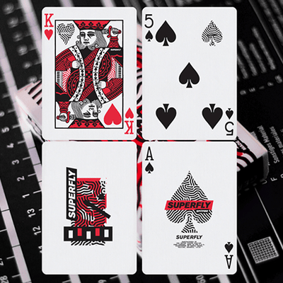 Superfly Spitfire Red Playing Cards Murphy's Magic bei Deinparadies.ch