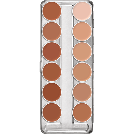 Supracolor 12-Palette 1W-12W Kryolan bei Deinparadies.ch