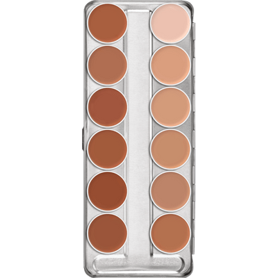 Supracolor 12-Palette 1W-12W Kryolan bei Deinparadies.ch