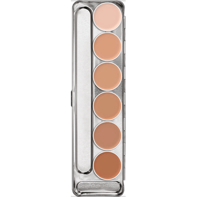 Supracolor 6-Palette 1W-6W Kryolan bei Deinparadies.ch