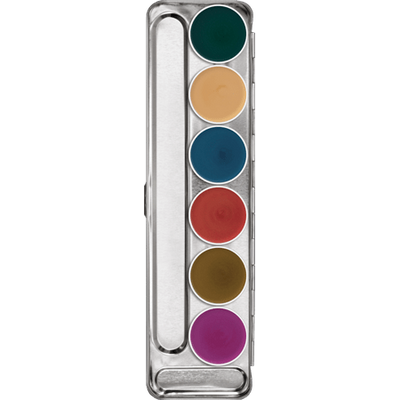Surpracolor Palette Duochrome 6er Kryolan bei Deinparadies.ch