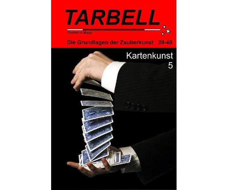 Tarbell 39-40: Kartenkunst 5 Magic Center Harri bei Deinparadies.ch