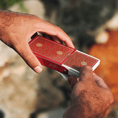 Visa Deck Red by Patrick Kun The Blue Crown bei Deinparadies.ch