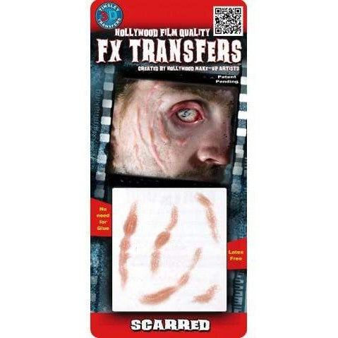 Wundtransfer 3D Scarred Narben Tinsley Transfers bei Deinparadies.ch