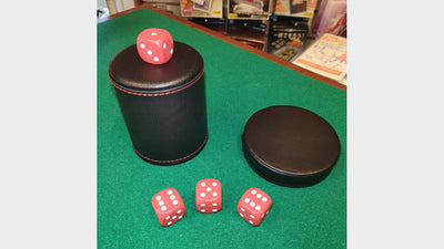 Dice Chop Cup | Lederbecher mit Würfeln Murphy's Magic bei Deinparadies.ch