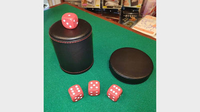 Dice Chop Cup | Lederbecher mit Würfeln Murphy's Magic bei Deinparadies.ch