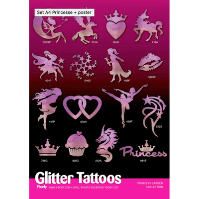 Ybody A4 Poster Set Prinzessin Ybody bei Deinparadies.ch