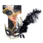 Venezianische Maske | schwarz