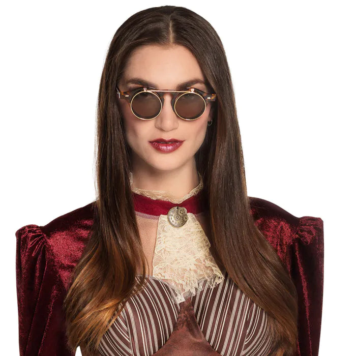 Brille Vintage Flip-Sunglasses