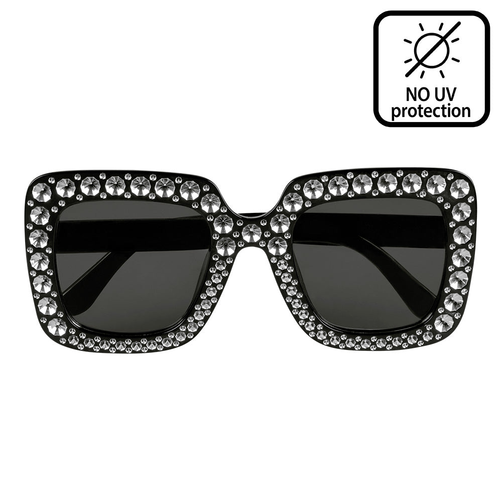Occhiali da festa ragazza di lusso bling