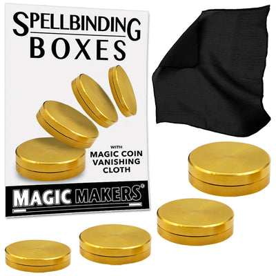 Coin in Nest Messing | Spellbinding Boxes