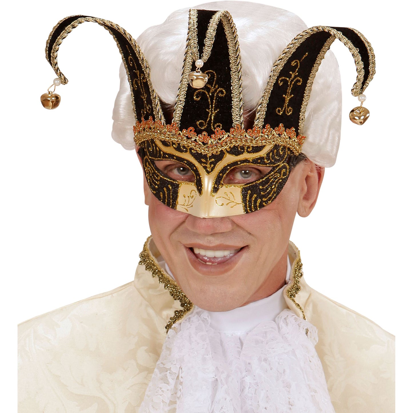 Schwarze Augenmaske Jolly