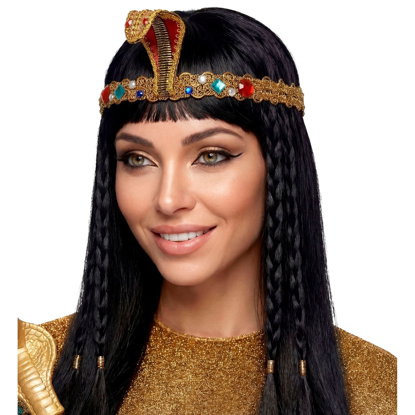 Ägypterin Stirnband mit Schlangenkopf