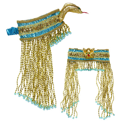 Ägypterin Kopfband mit Schlangenkopf