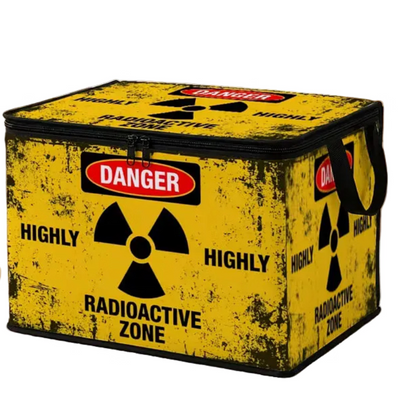 Tasche Radioaktiv für Getränke an Halloween