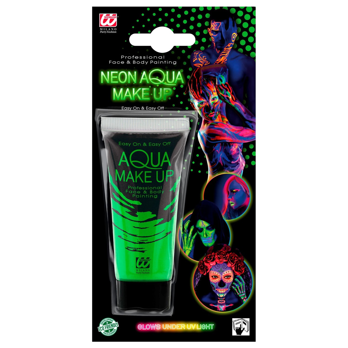 Aqua Make-up in Tube | Neon Grün