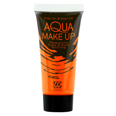 Aqua Make-up in Tube | Neon Orange