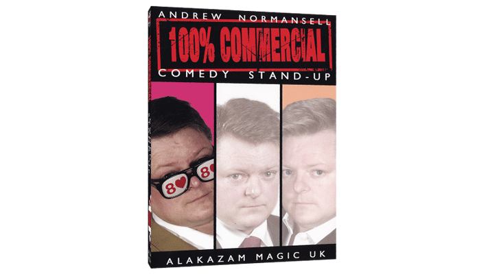 100 percent Commercial Volume 1 - Comedy Stand Up by Andrew Normansell - Video Download Alakazam Magic bei Deinparadies.ch