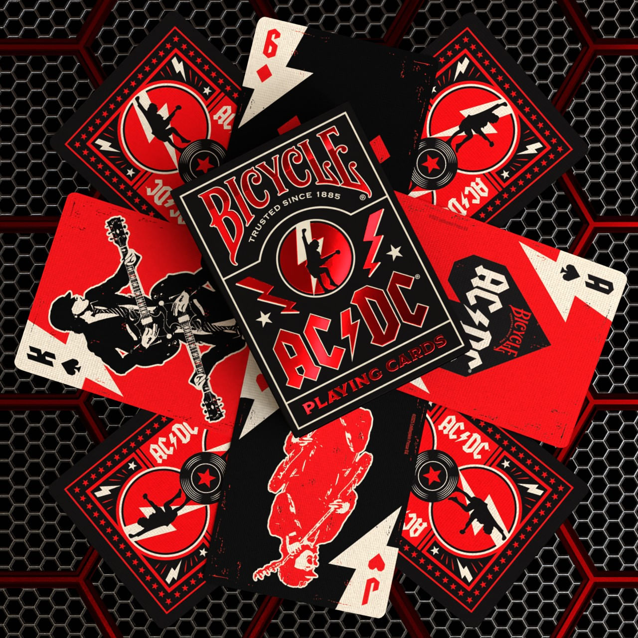 Bicycle AC/DC Pokerkarten