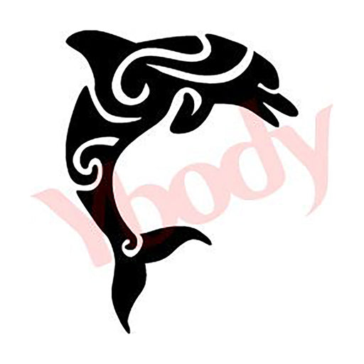 YBody Schablonen Delfin | 5 Stk Ybody bei Deinparadies.ch