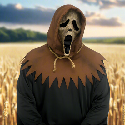 Ghost Face Scarecrow Maske