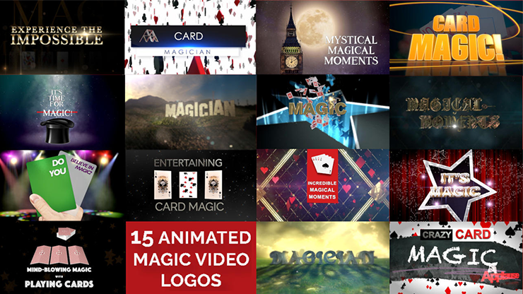 15 Magic Video Logos for Magicians by Wolfgang Riebe - Mixed Media Download Wolfgang Riebe bei Deinparadies.ch