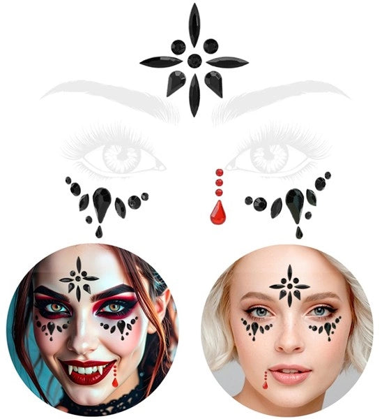 Glitzersteine fürs Gesicht |  Vampiress