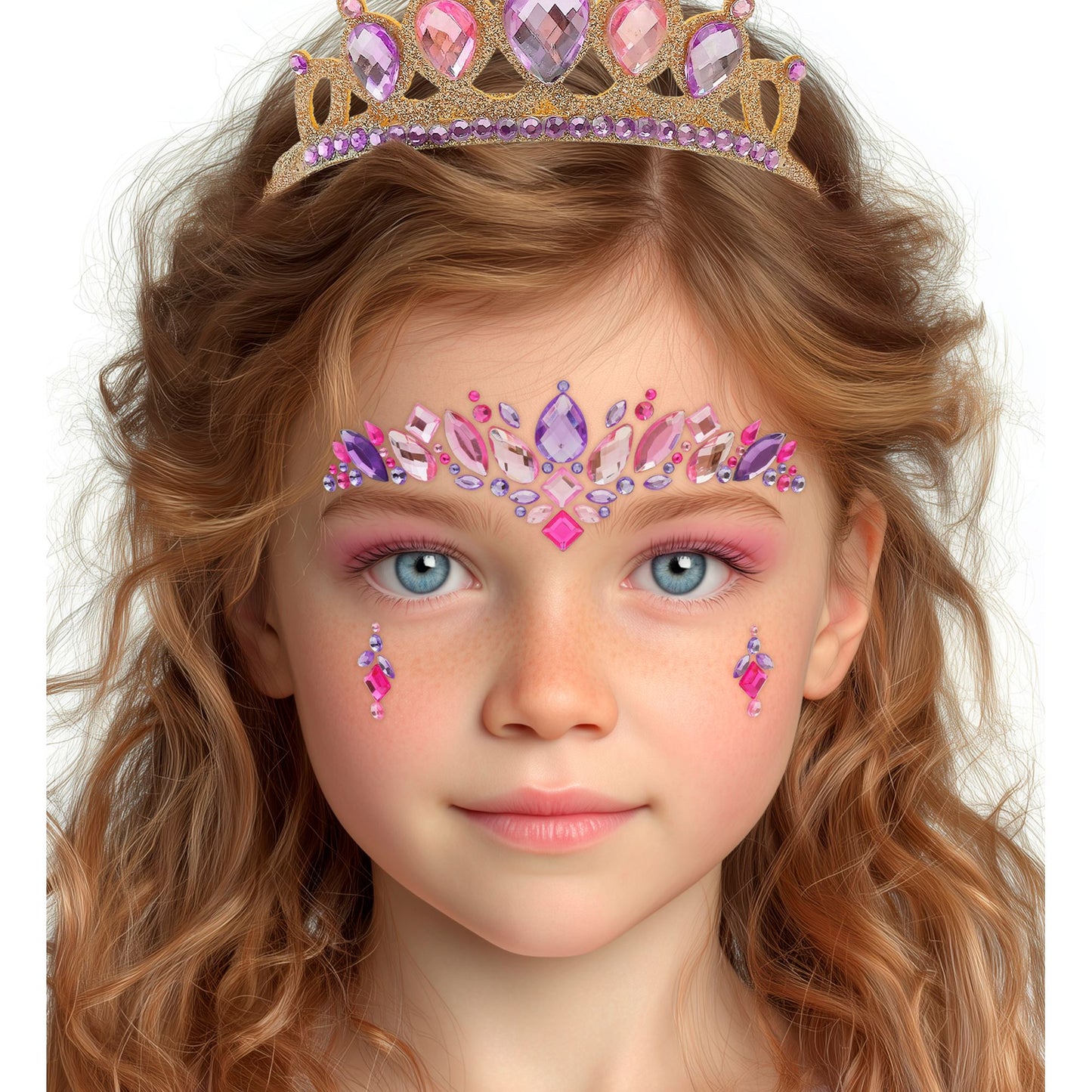 Glitzersteine fürs Gesicht |  Prinzessin