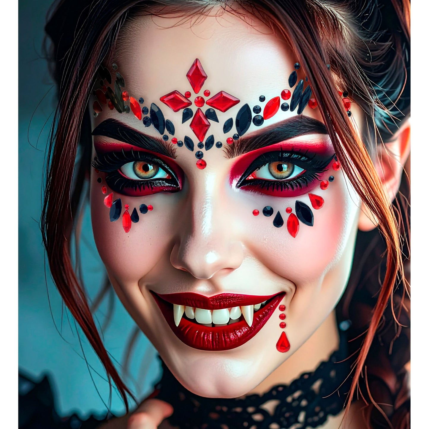 Glitzersteine fürs Gesicht |  Vampirin
