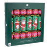 Santa 2 Design Christmas Crackers