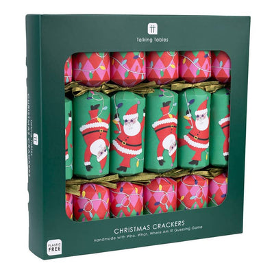 Santa 2 Design Christmas Crackers