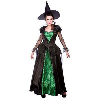 Deluxe Hexenkostüm Emerald | Damen