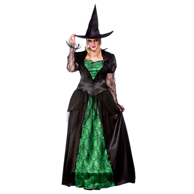 Deluxe Hexenkostüm Emerald | Damen