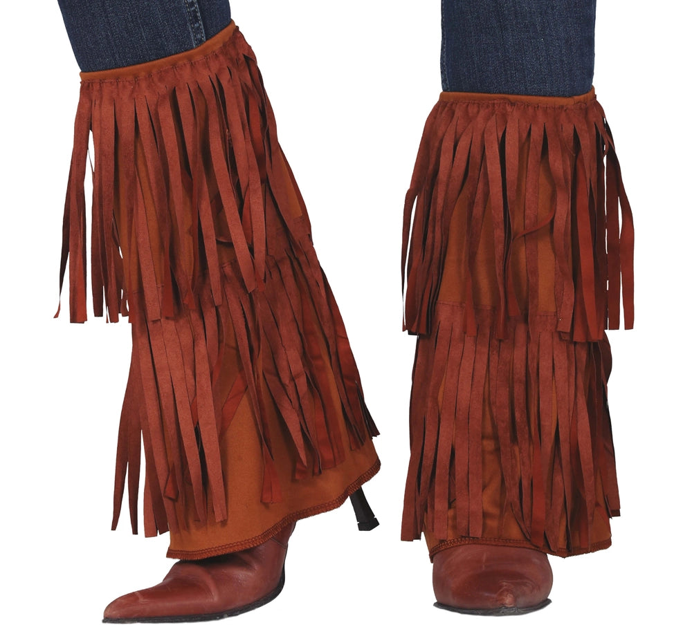 Cowgirl  Beinstulpen mit Fransen
