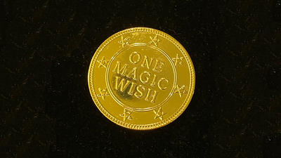 18K Gold Plated Magic Wishing Coin | Alan Wong