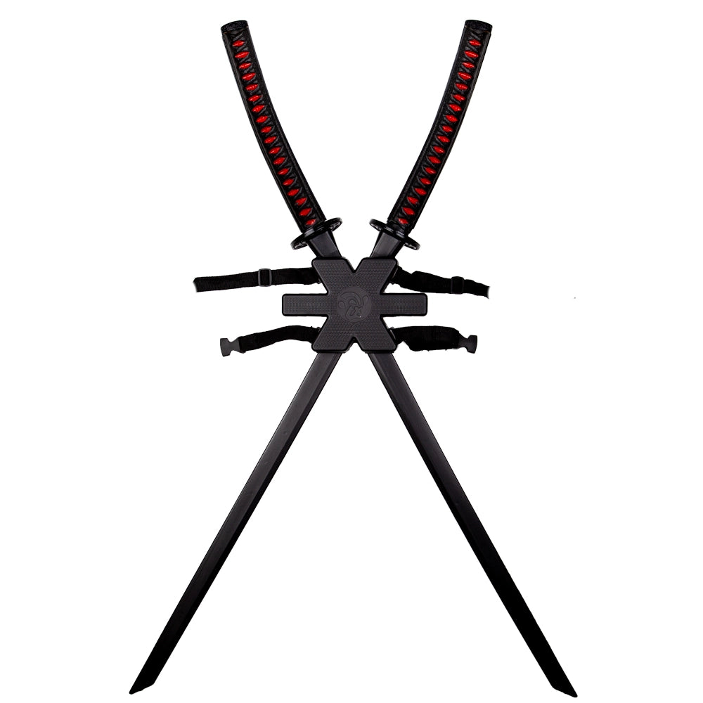 2 Ninjaschwerter mit Halterung-Wicked-Deinparadies.ch