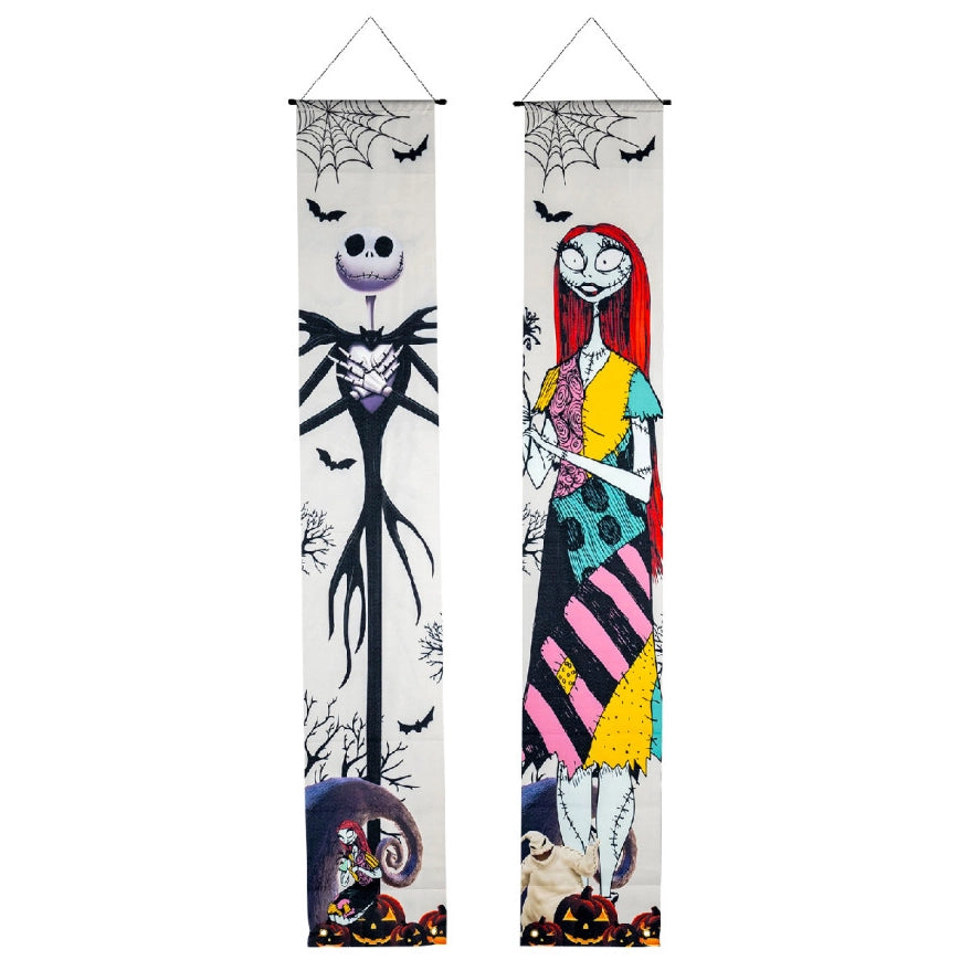 2 Skeleton Characters Banner-Carnival Toys-Deinparadies.ch