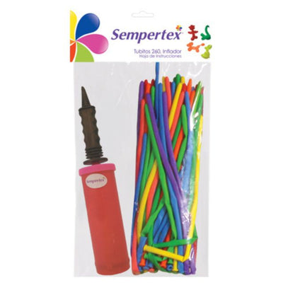 Modellierballone Fashion Kit mit Pumpe