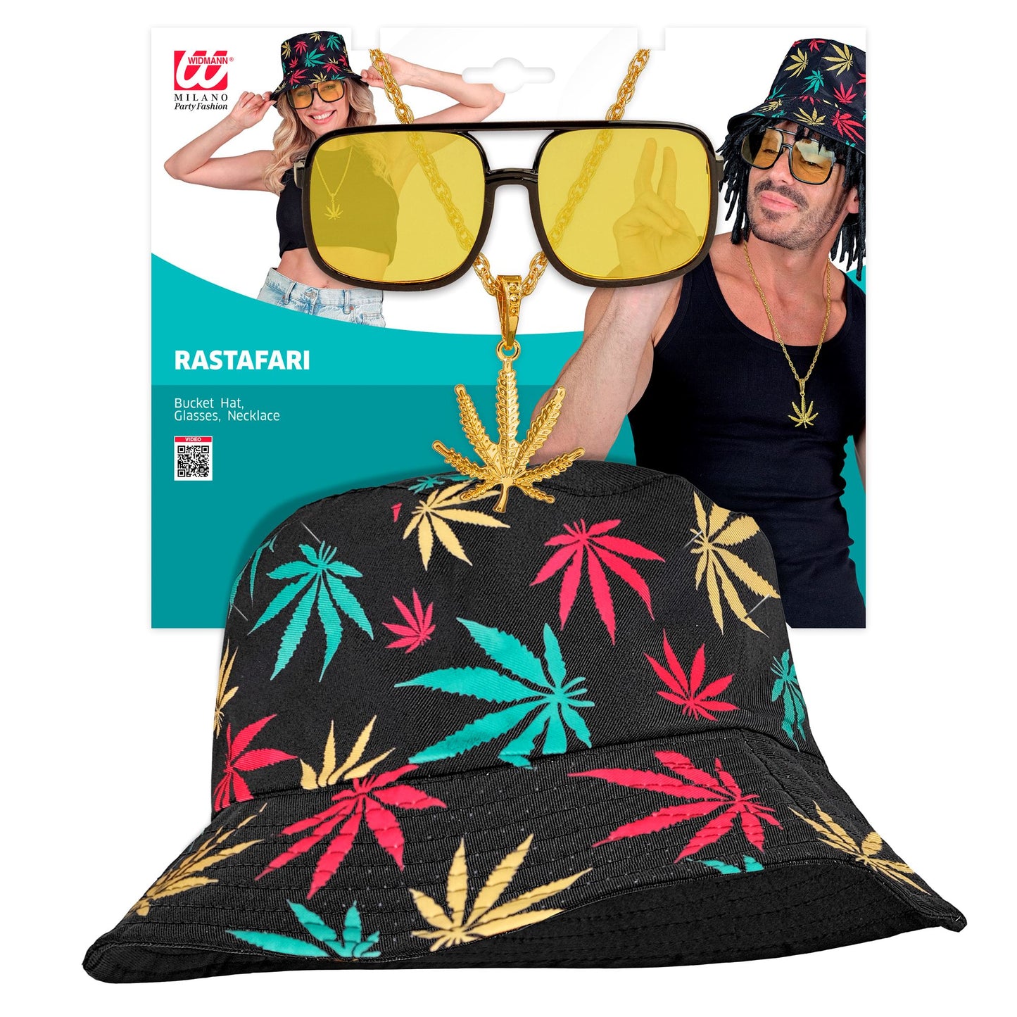 90er Hip-Hop Fashion Partyset