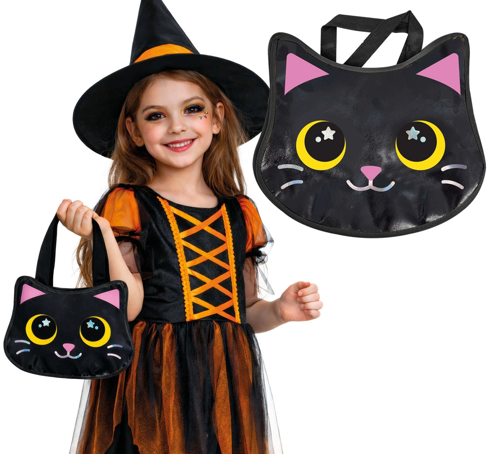 Tasche mit Halloween Katze