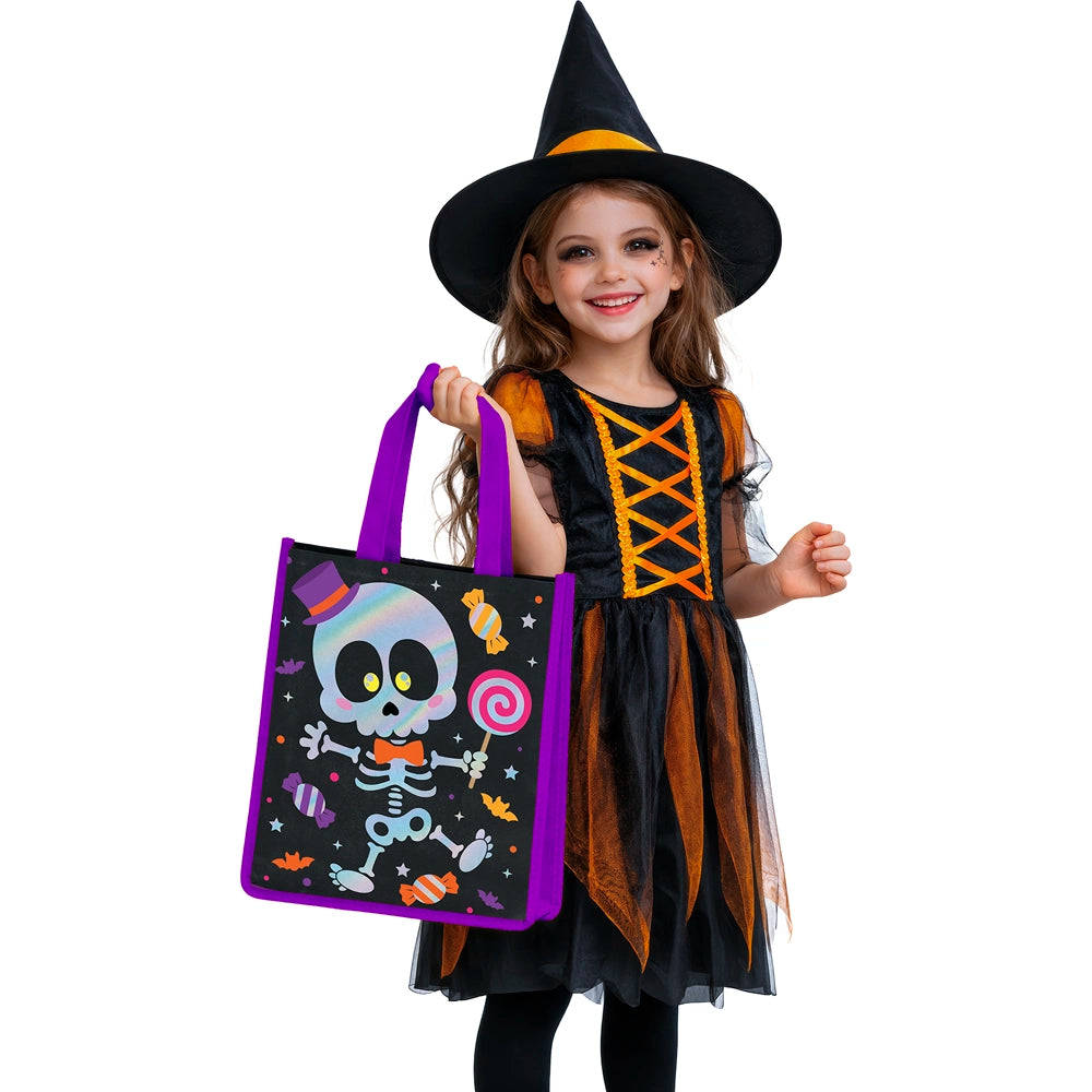 Tasche mit Halloween Skelett