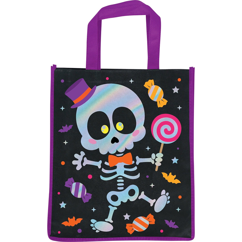 Tasche mit Halloween Skelett