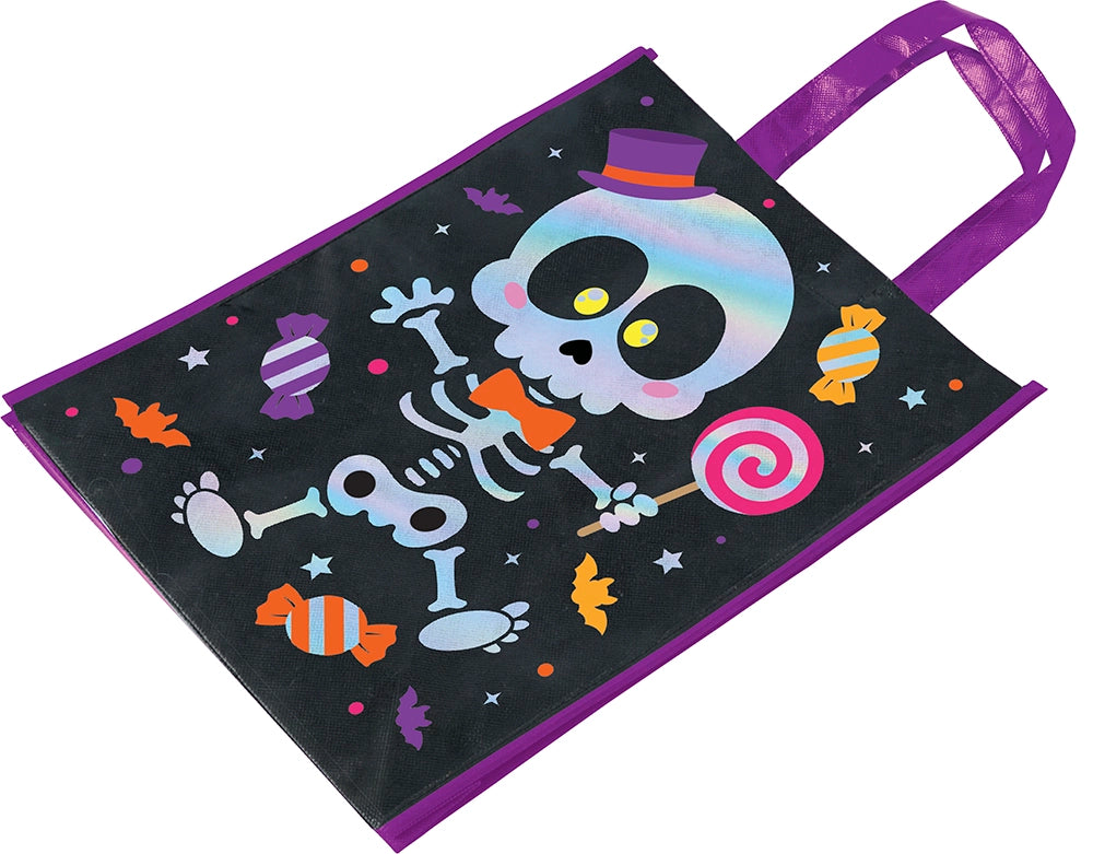 Tasche mit Halloween Skelett