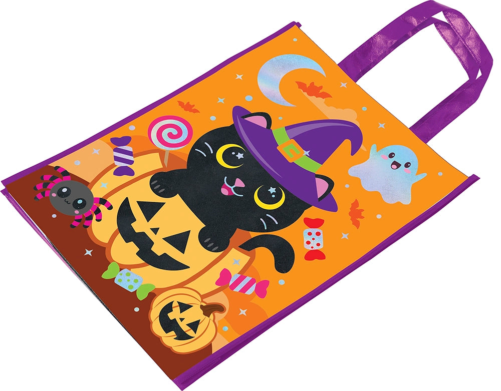 Tasche mit Halloween Katzenmotiv