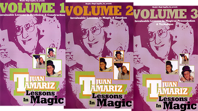 3 Vol. Combo Juan Tamariz Lessons in Magic - Video Download Murphy's Magic bei Deinparadies.ch