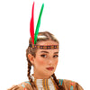 Indianer Stirnband mit 2 Federn
