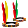 Indianer Stirnband mit 2 Federn