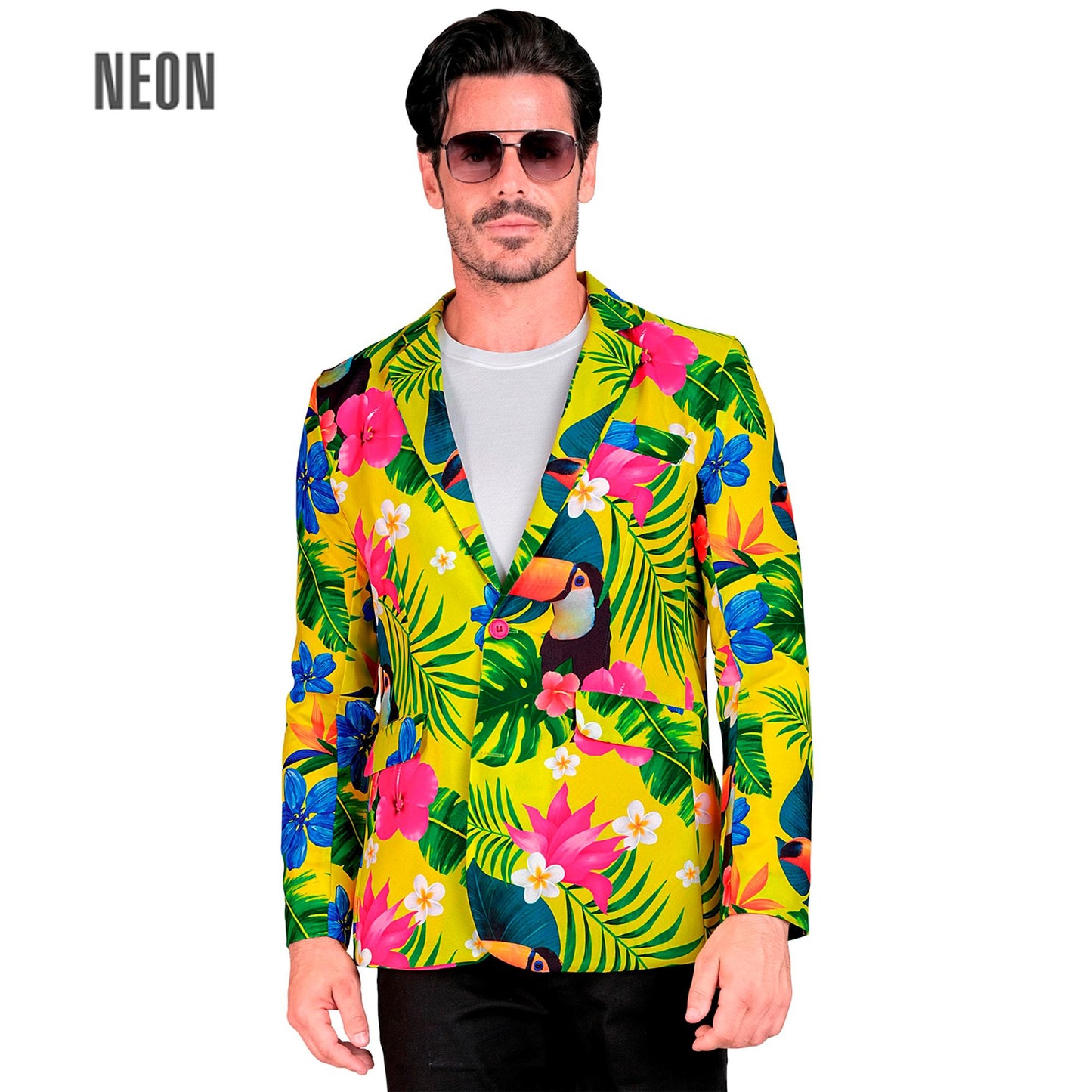 Tropicana Party Herrenjacke Neon